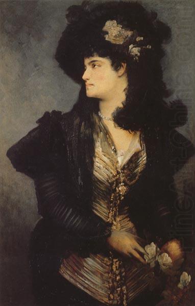 Portrait of a Lady, Makart, Hans